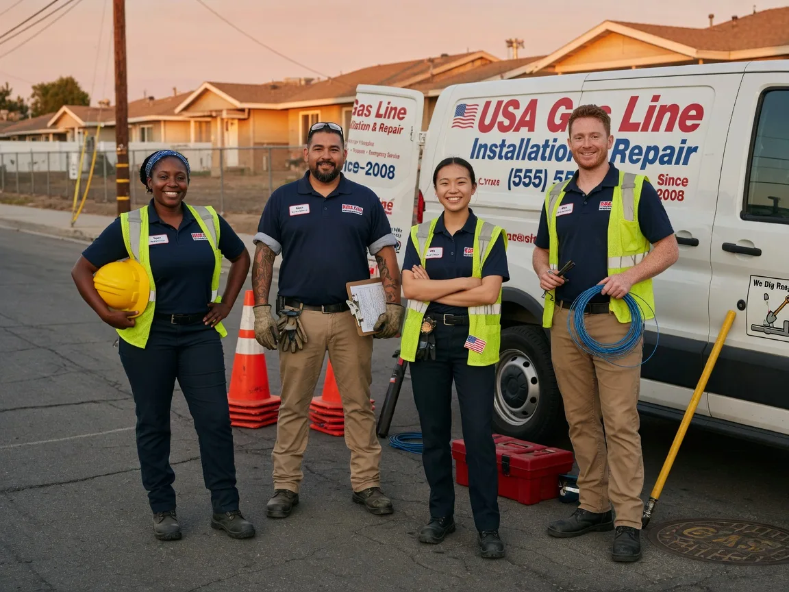 Gas Line Installation company in Lucedale, MS